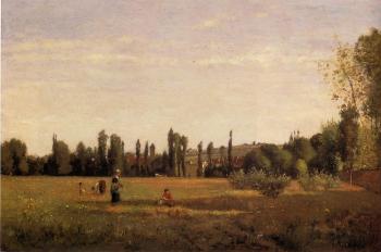 卡米耶 畢沙羅 La Varenne-Saint-Hilaire, View from Champigny 卡米耶 畢沙羅 La Varenne-Saint-Hilaire, View from Champigny